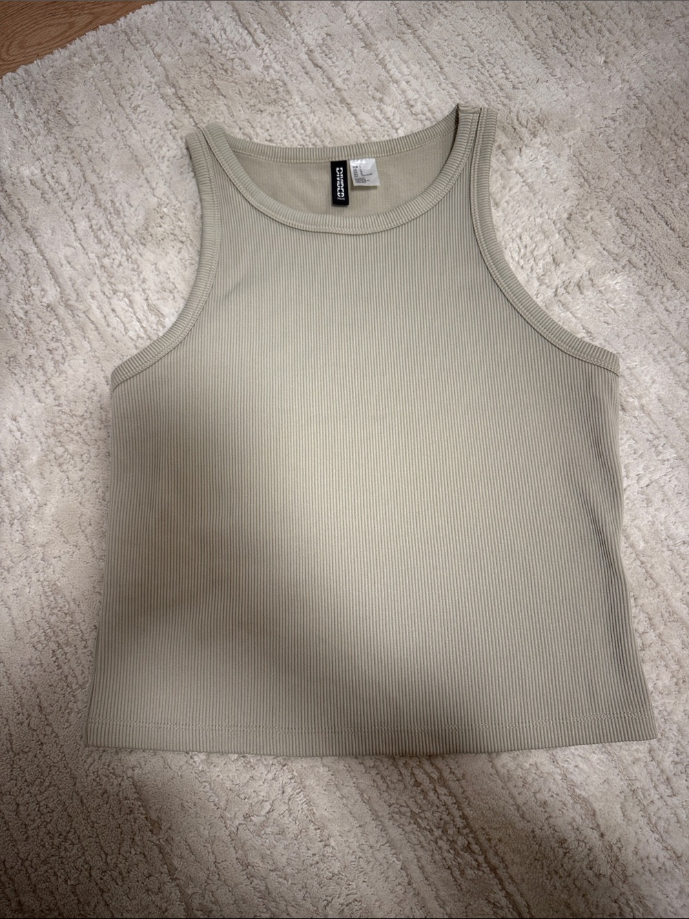 Cotton On Ribbed Tank Top - Sage